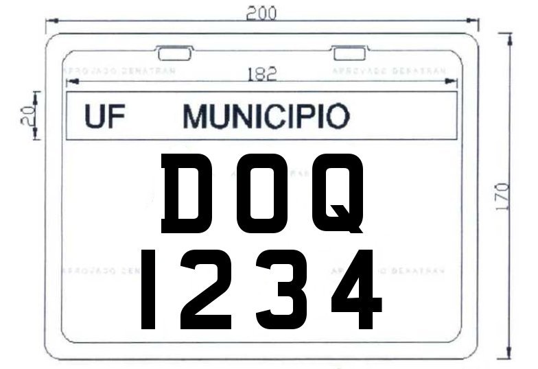 Art. 221 - Portar no veículo, PLACAS de identificação em desacordo com ...